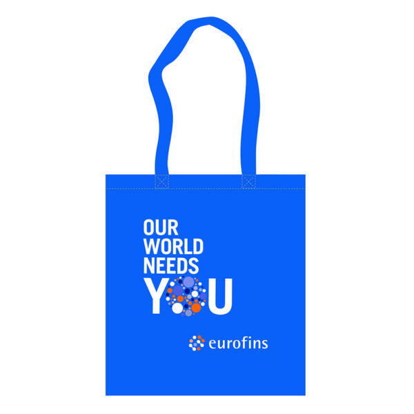 Blue tote bag - Eurofins Our World Needs You