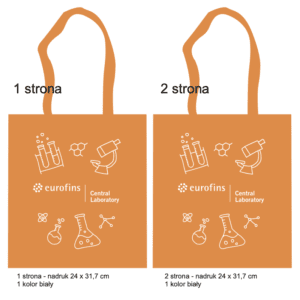 Custom tote bags - Eurofins Central Laboratory logo