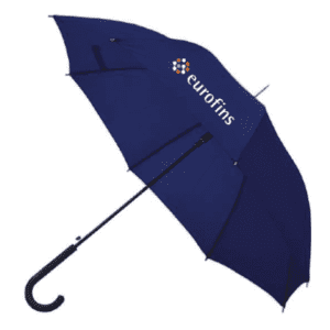 Umbrella with the Eurofins Logo
