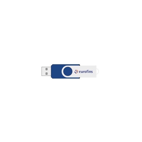4GB USB flash drive with the Eurofins Logo