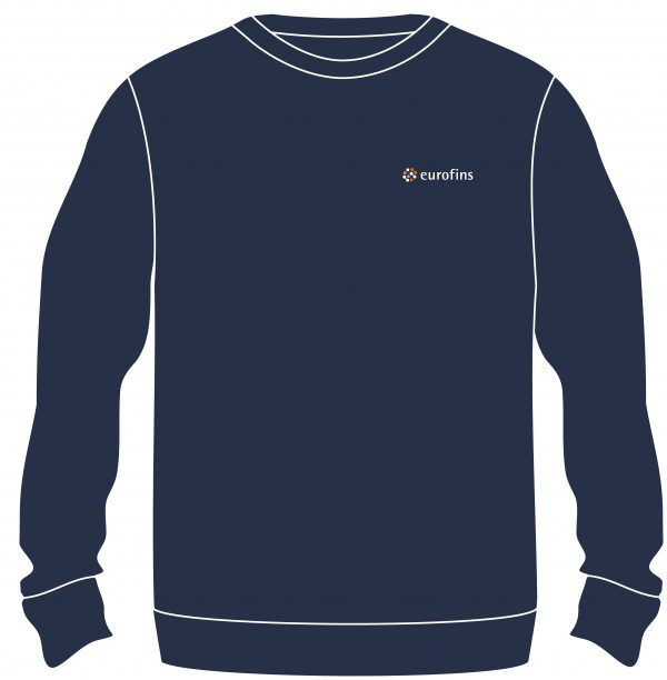 Unisex sweatshirt dark blue