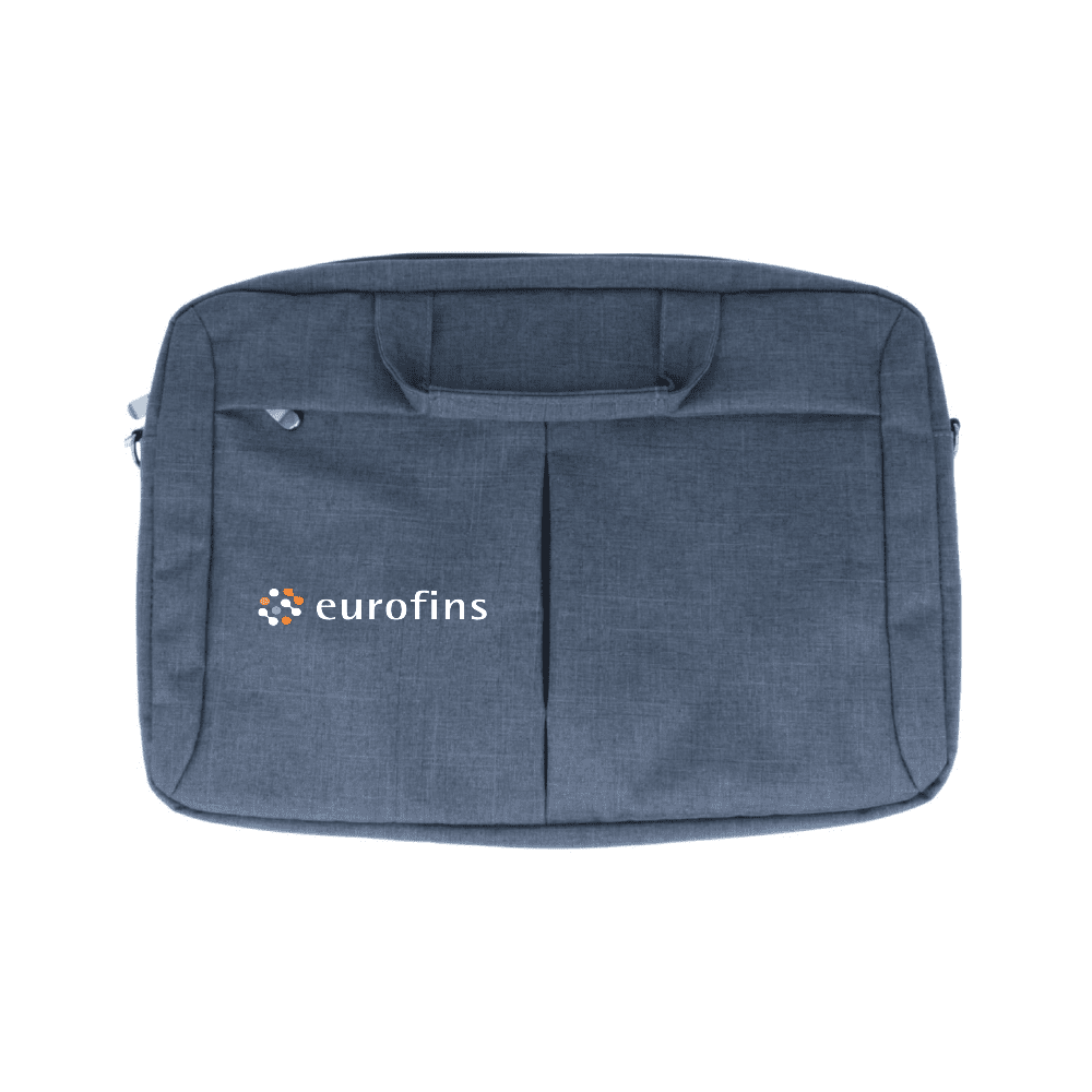 15″ blue laptop bag
