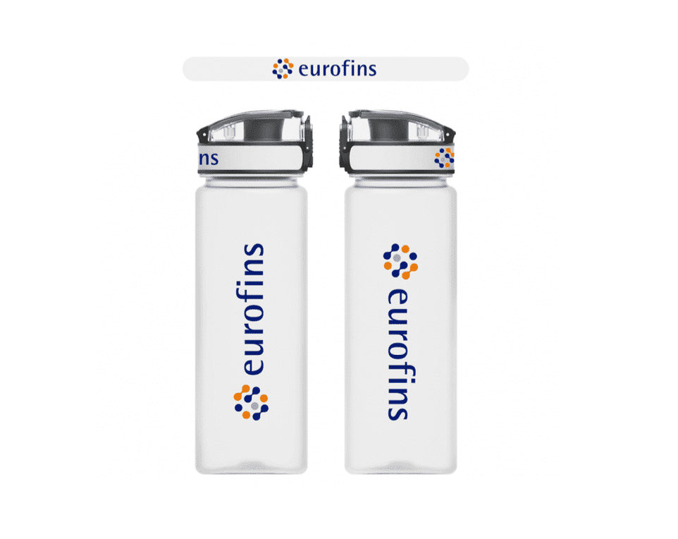 Tritan sports bottle - transparent / clear 750ml