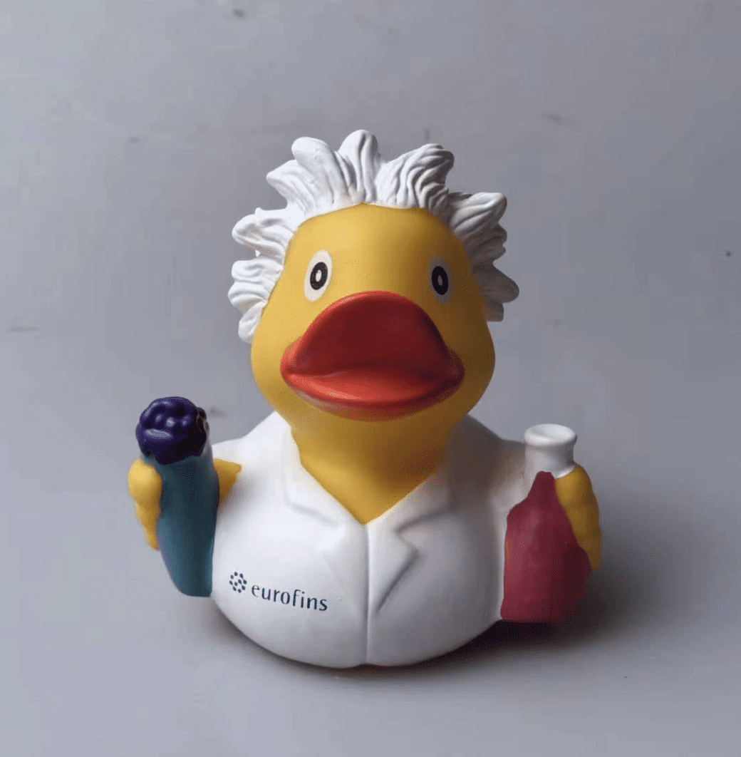 Scientist rubber duck
