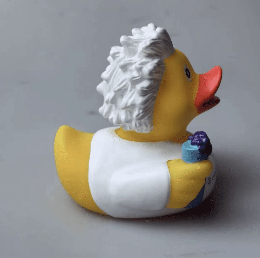 Scientist rubber duck