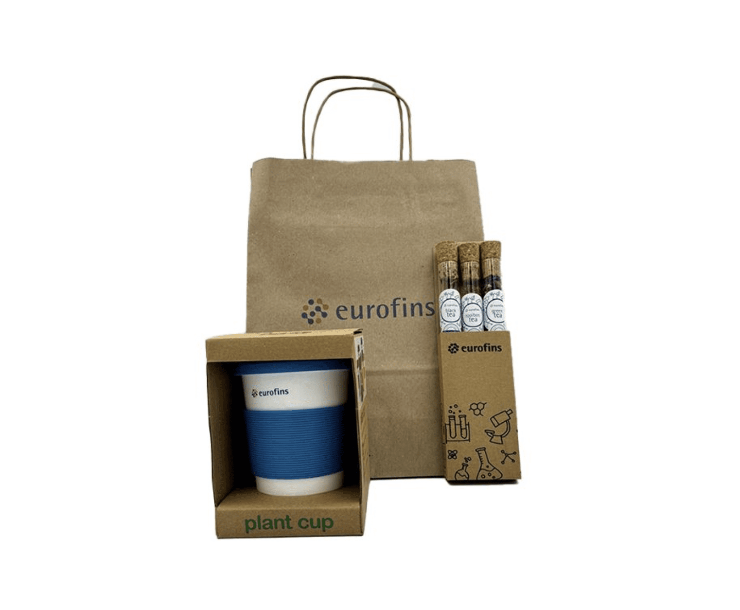 Eco Gift Bag with Travel Mug & Tea Selection