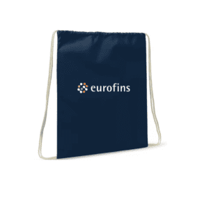 Eco cotton drawstring bag