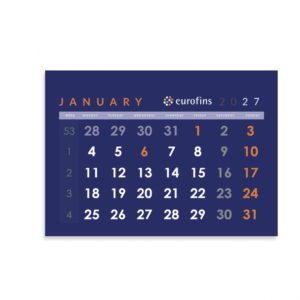 13-sheet Desk Calendar